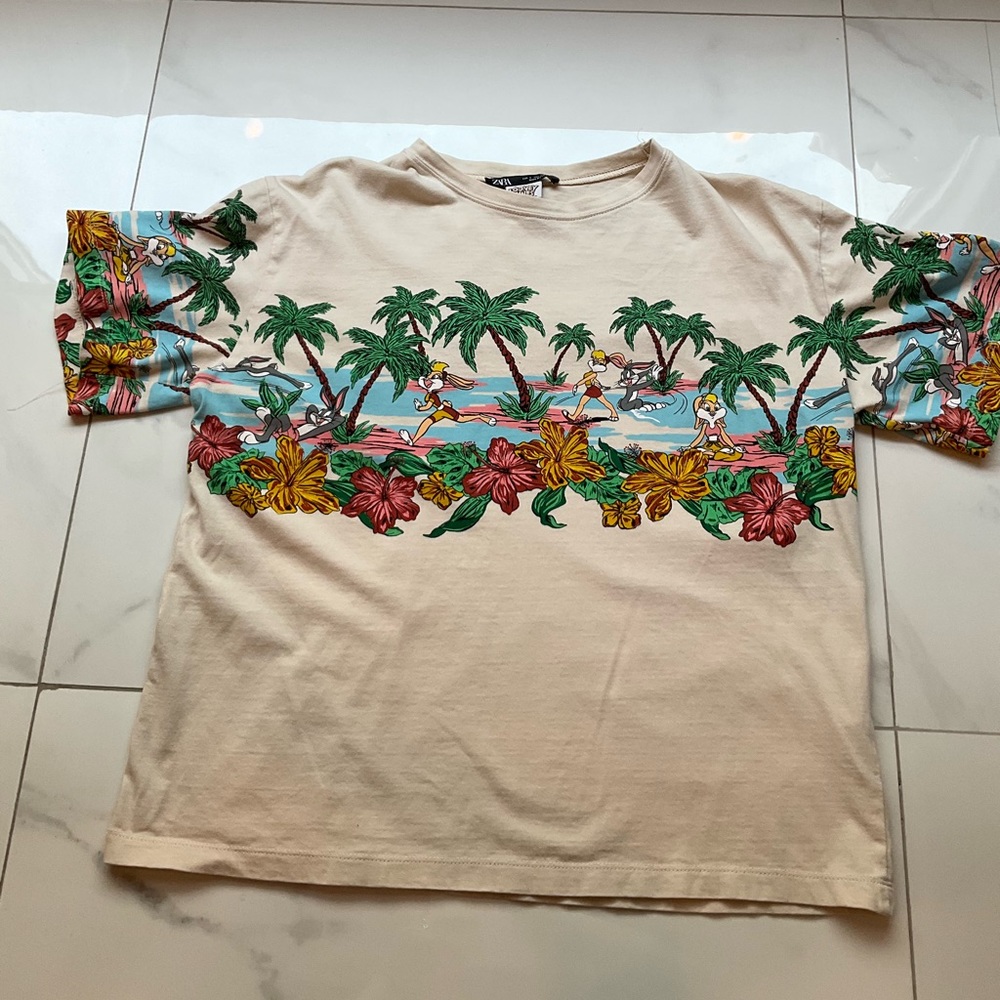 Zara looney tunes tee.